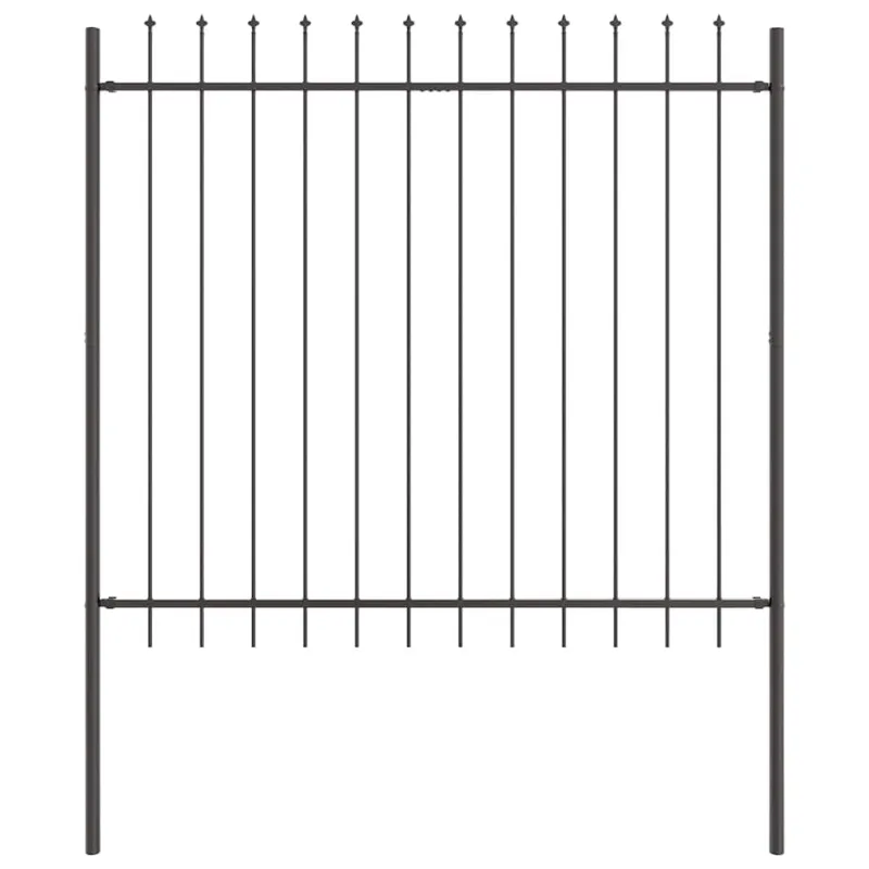 Sodo tvora 7 pcs Pilka 11,9 x 1,5 m Miltelinis plienas