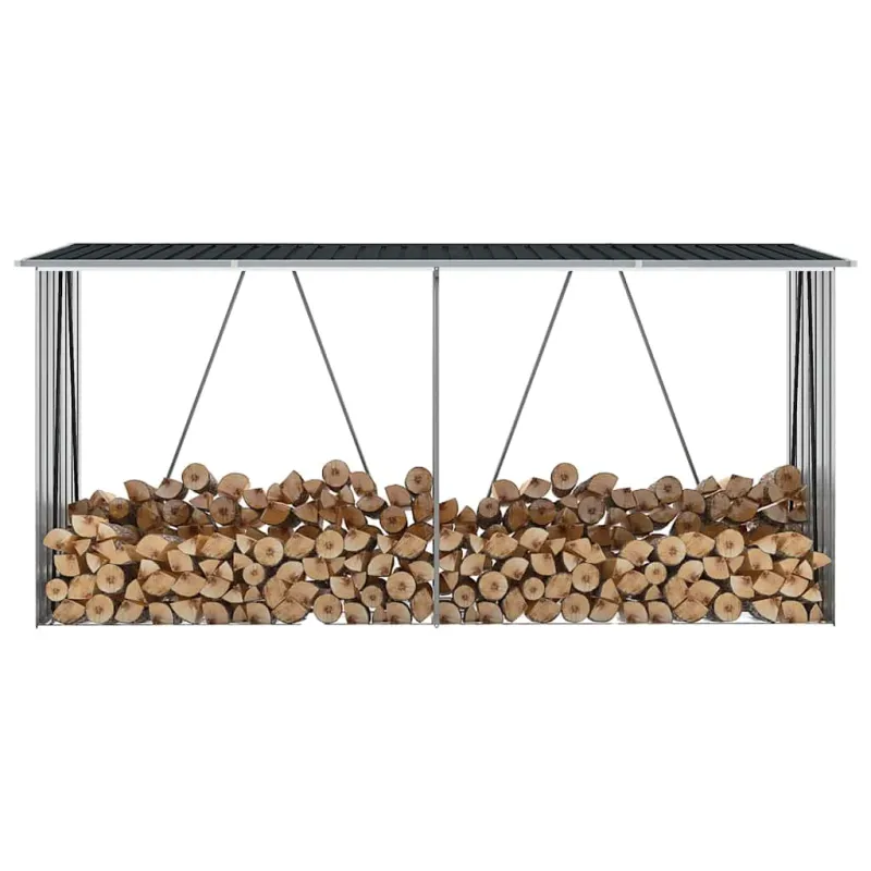 Sodo malkinė, antracito, 330x84x152cm, galvanizuotas plienas