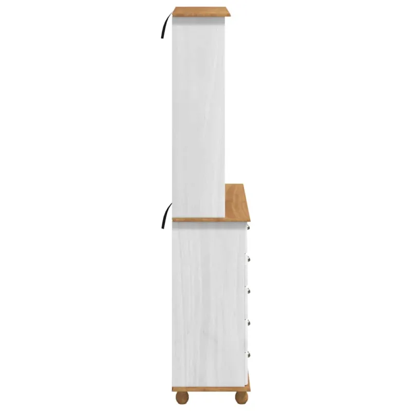 Narvas ASKIM Balta 91 x 40 x 200,5 cm Kietos pušies mediena