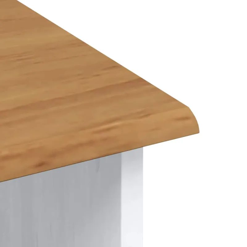Narvas ASKIM Balta 91 x 40 x 200,5 cm Kietos pušies mediena