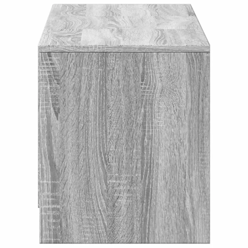 TV spintelė su LED su LED Pilka Sonoma 140 x 34 x 40 cm