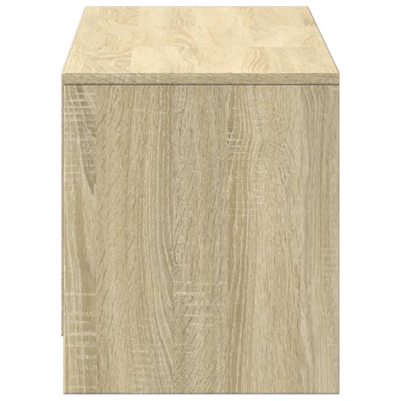 TV spintelė su LED su LED Sonoma ąžuolas 140 x 34 x 40 cm