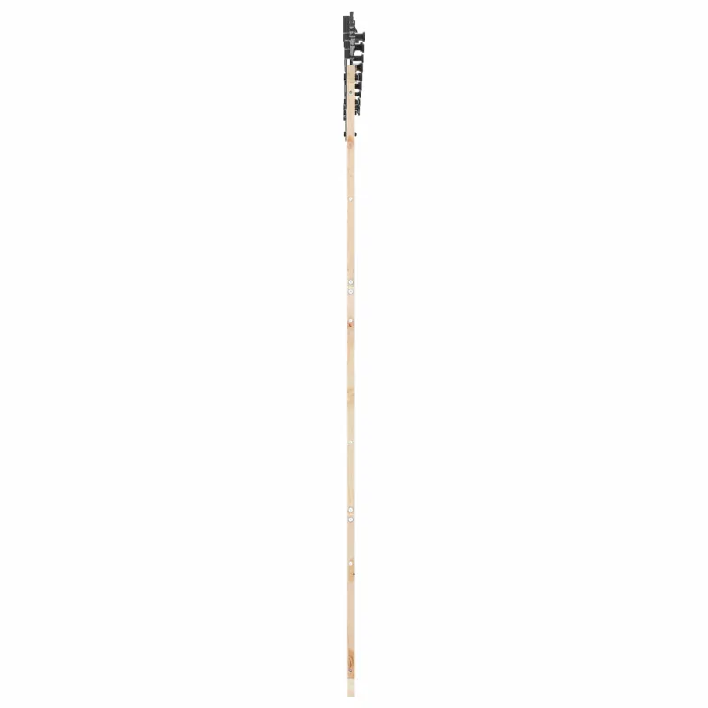 Slankios durys Natūrali 100 x 208 cm Pušies medienos masyvas