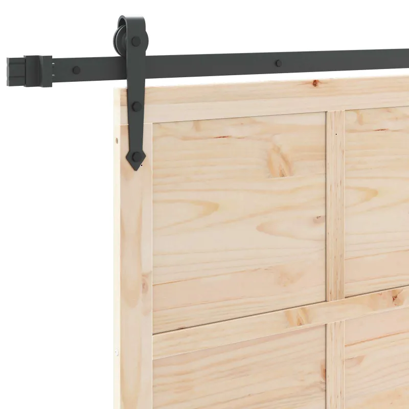Slankios durys Natūrali 80 x 208 cm Pušies medienos masyvas
