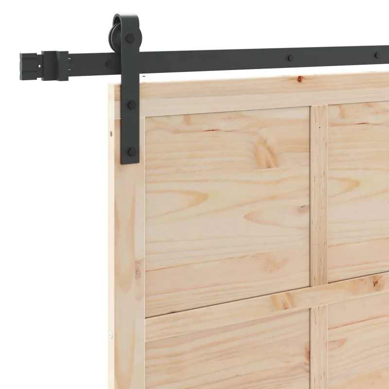 Slankios durys Natūrali 80 x 208 cm Pušies medienos masyvas