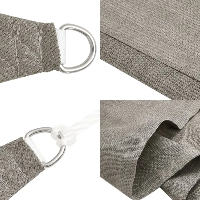 Burė nuo saulės, šviesiai siva, 4x6m, HDPE, 160g/m²