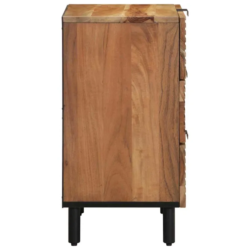 Lovos spintelė Ruda 50 x 33 x 62 cm Kietos akacijos mediena