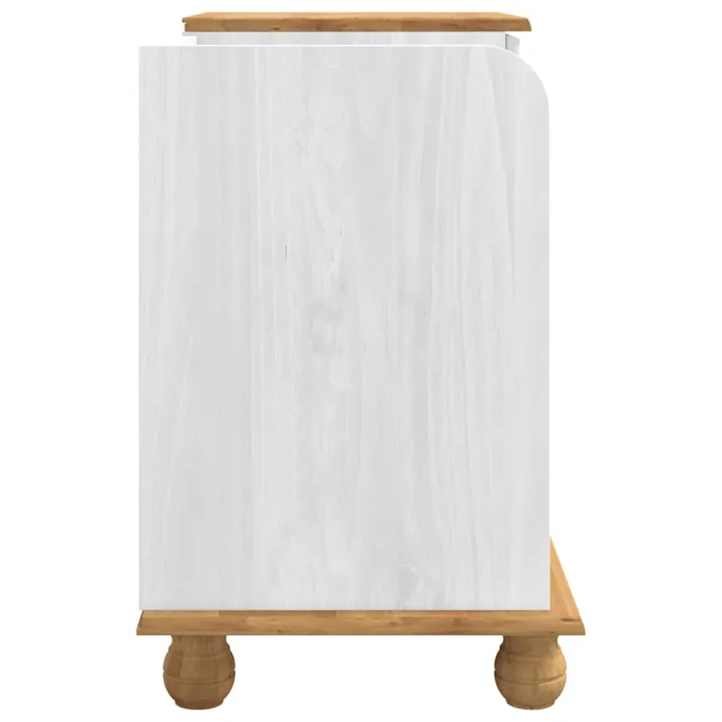 Laikymo suolas su stalčių ASKIM Balta 100 x 39 x 62 cm