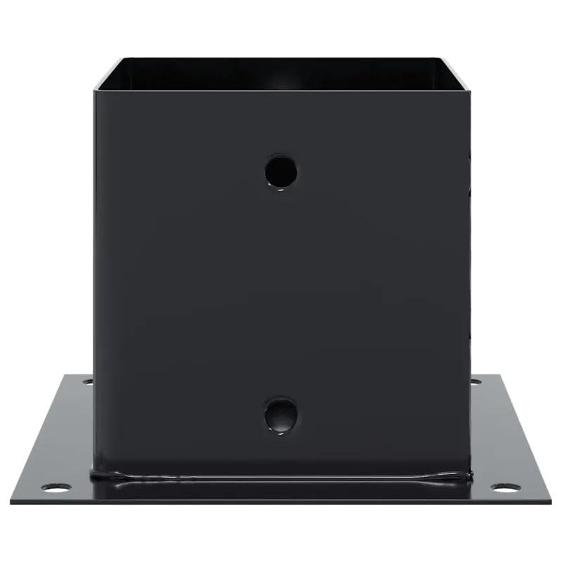 Stulpų pagrindai kvadratiniai, 4vnt., antracito sp., 141x141mm