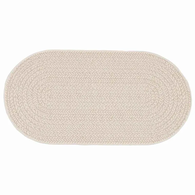 Kilimas ZIZUR Kreminė 150 x 80 cm Polipropilenas