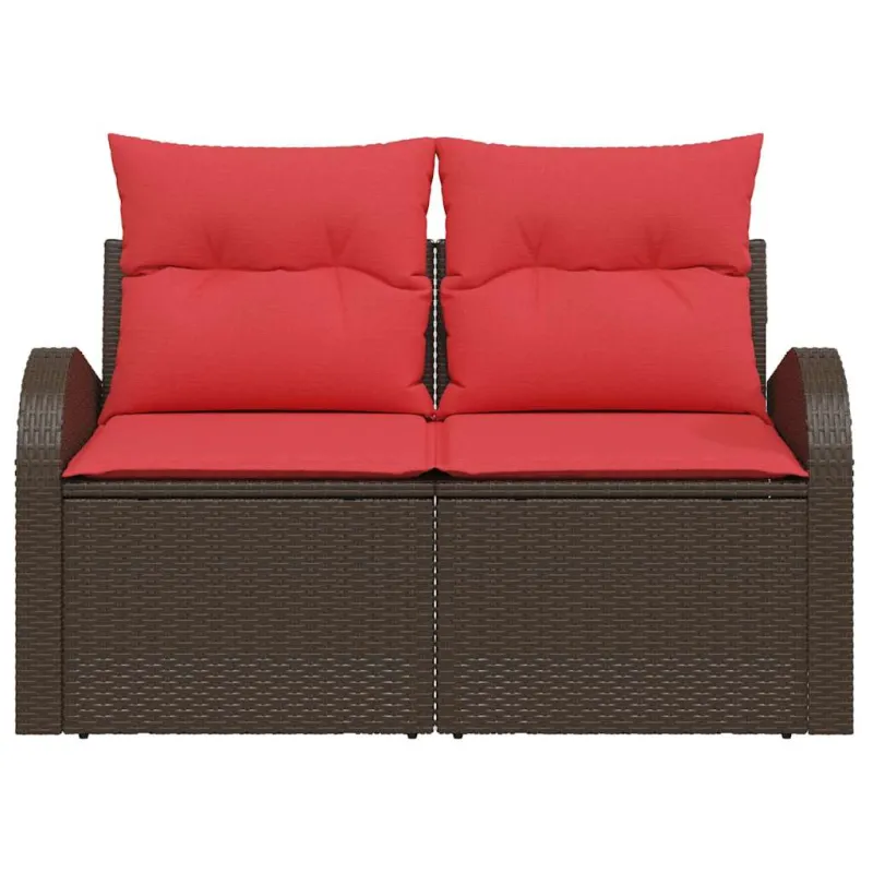 Sodo sofa Ruda 124 x 62 x 85cm poliratanas