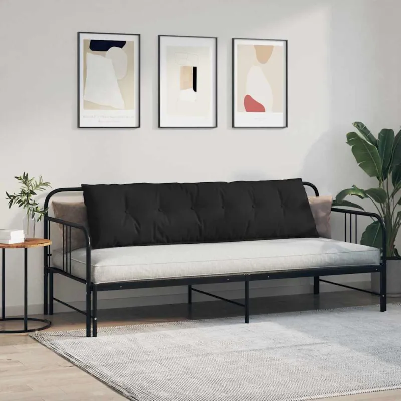 Apsaugos Pagalvė Juoda 180 x 50 cm Mikropluošto audinys