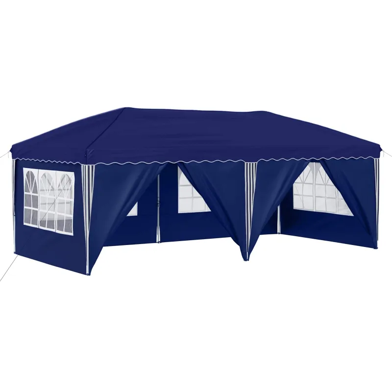 Pop-up šventinis palapinė 575 x 288 x 245 cm Mėlyna