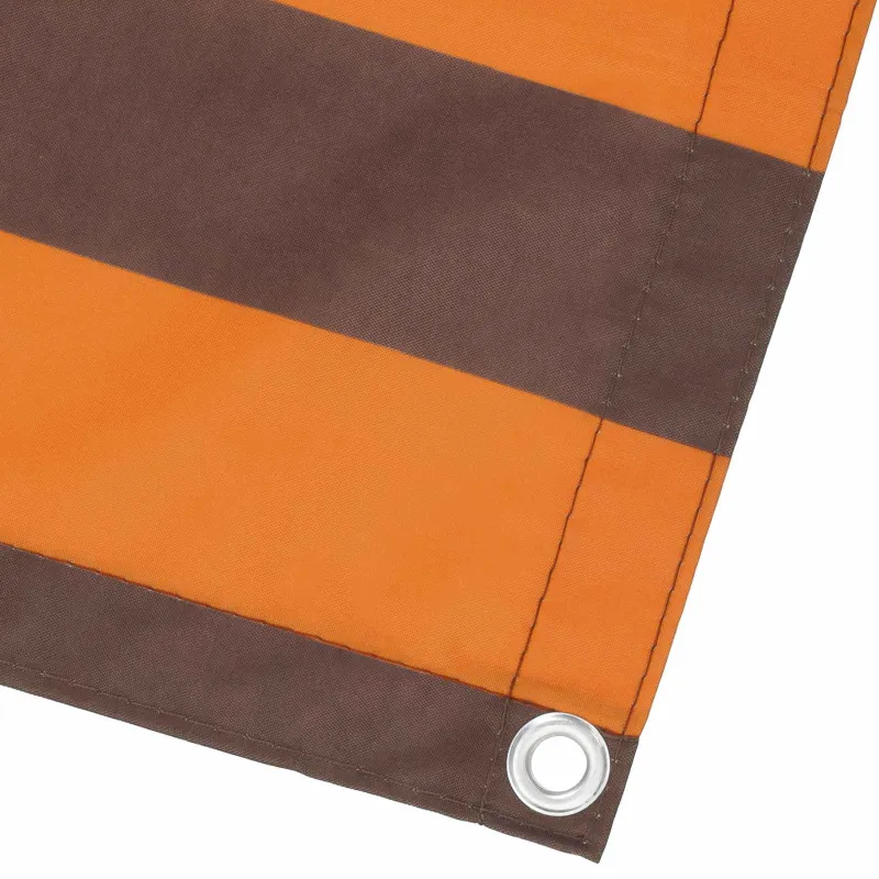 Balkono Ekranas Oranžinė ir ruda 100 x 300 cm Oksfordo audinys