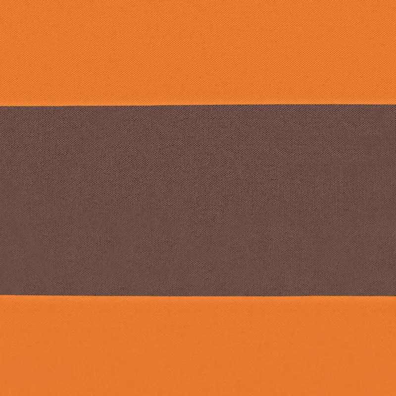 Balkono Ekranas Oranžinė ir ruda 110 x 500 cm Oksfordo audinys