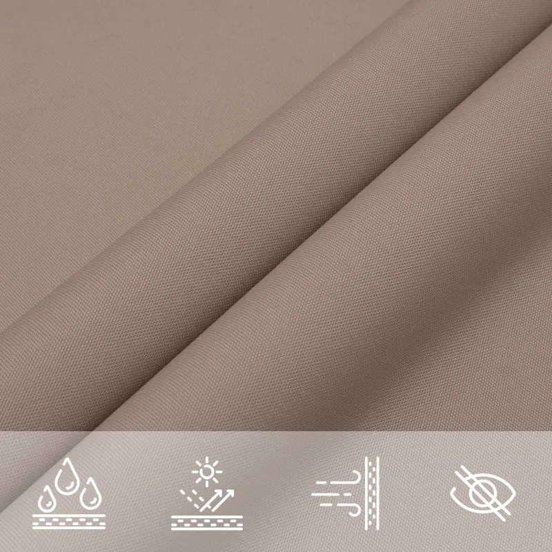 Saulės burė Taupe 6 x 2 m 100% poliesteris Oksfordas