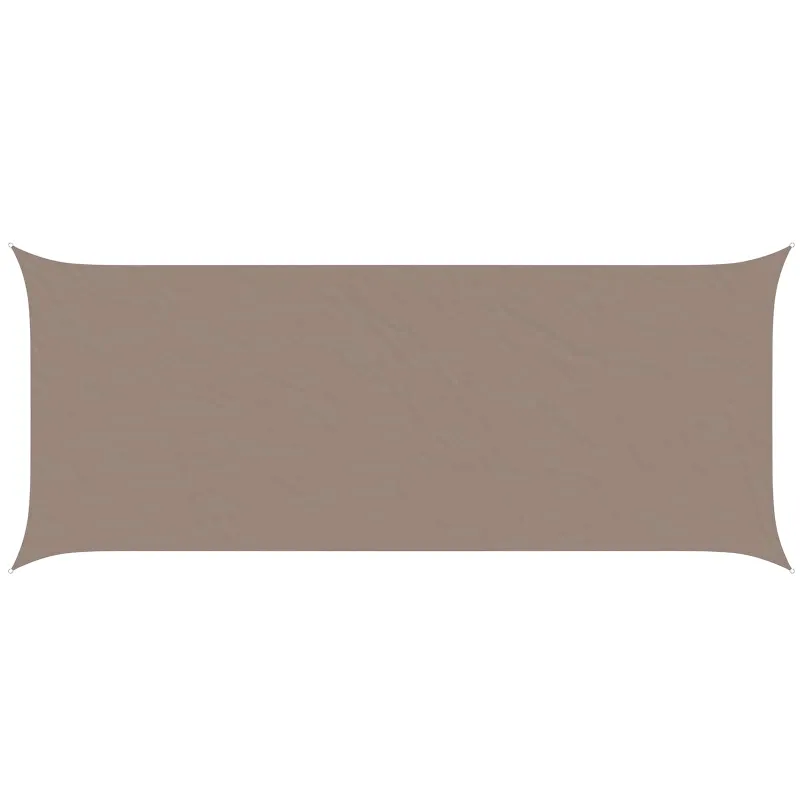 Saulės burė Taupe 6 x 2,5 m 100% poliesteris Oksfordas