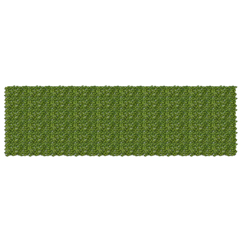 Balkono ekranas su lapais Žalia ir geltona 500 x 150 cm