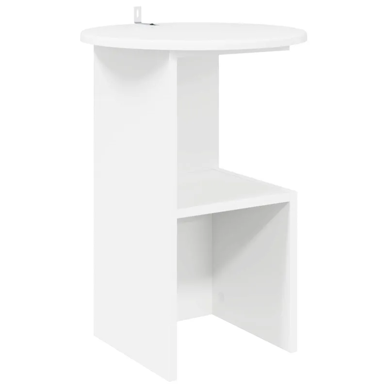 Šoninis stalas Balta Ø 39,5 x 55 cm Apdirbta mediena