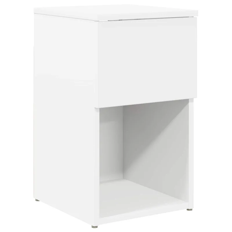 Lovos spintelė 2 pcs Balta 29 x 31,5 x 49 cm Apdirbta mediena