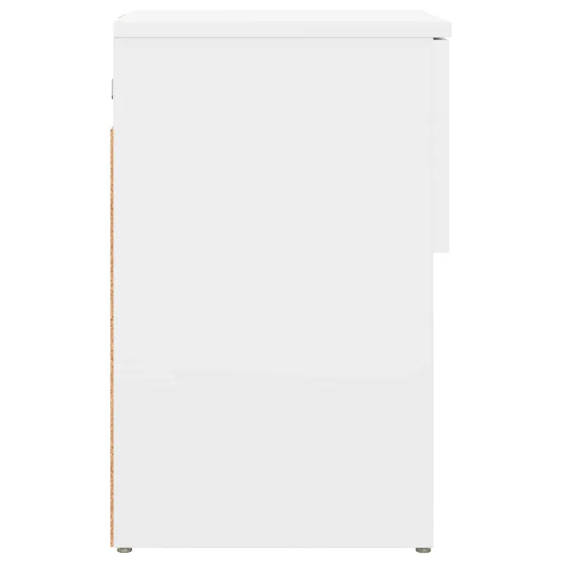 Lovos spintelė 2 pcs Balta 29 x 31,5 x 49 cm Apdirbta mediena