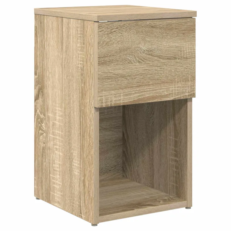 Lovos spintelė 2 pcs Sonoma ąžuolas 29 x 31,5 x 49 cm