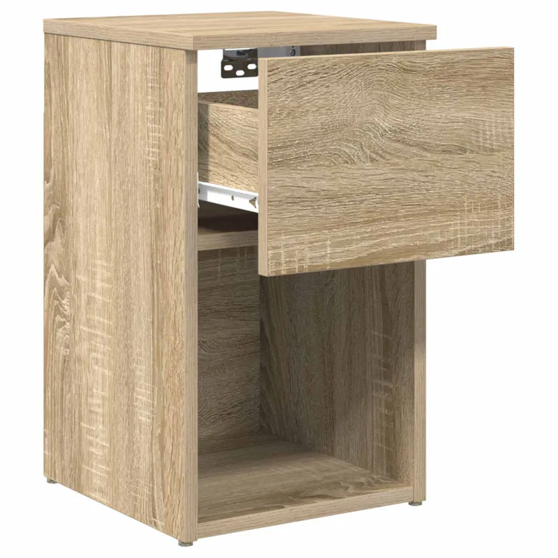 Lovos spintelė 2 pcs Sonoma ąžuolas 29 x 31,5 x 49 cm