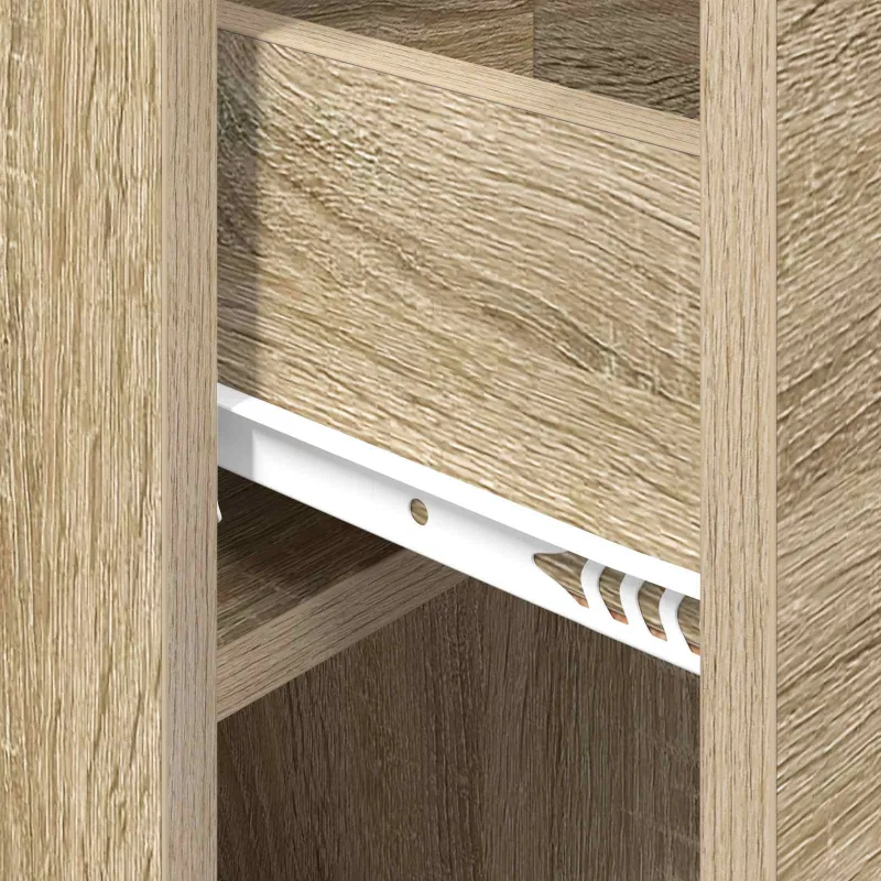 Lovos spintelė 2 pcs Sonoma ąžuolas 29 x 31,5 x 49 cm