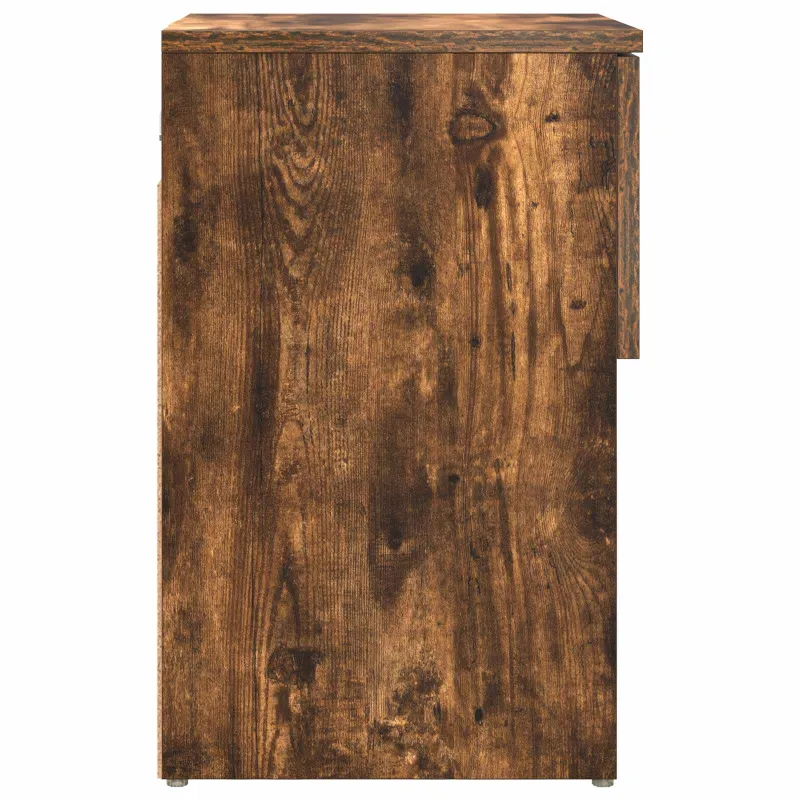 Lovos spintelė 2 pcs Dūminio ąžuolo 29 x 31,5 x 49 cm