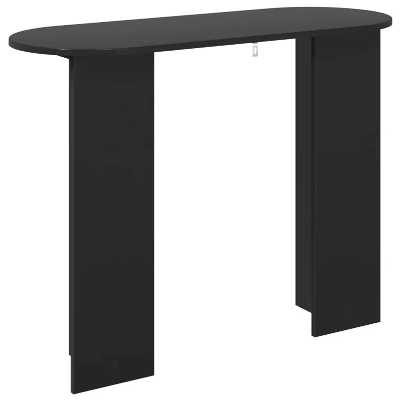 Konsolinis stalas su saugykla Juodojo ąžuolo 100 x 39,5 x 75 cm