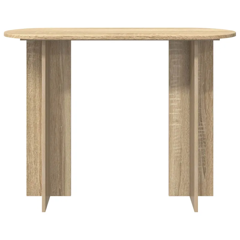 Konsolinis stalas su saugykla Sonoma ąžuolas 100 x 39,5 x 75 cm