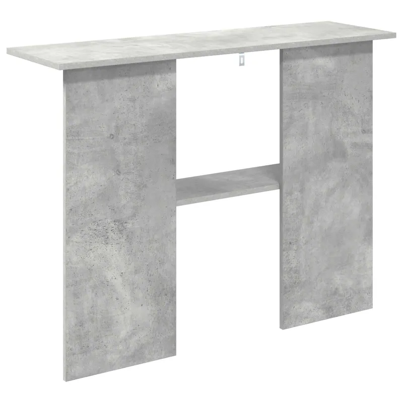 Konsolinis stalas Betono pilka 100 x 30 x 75 cm