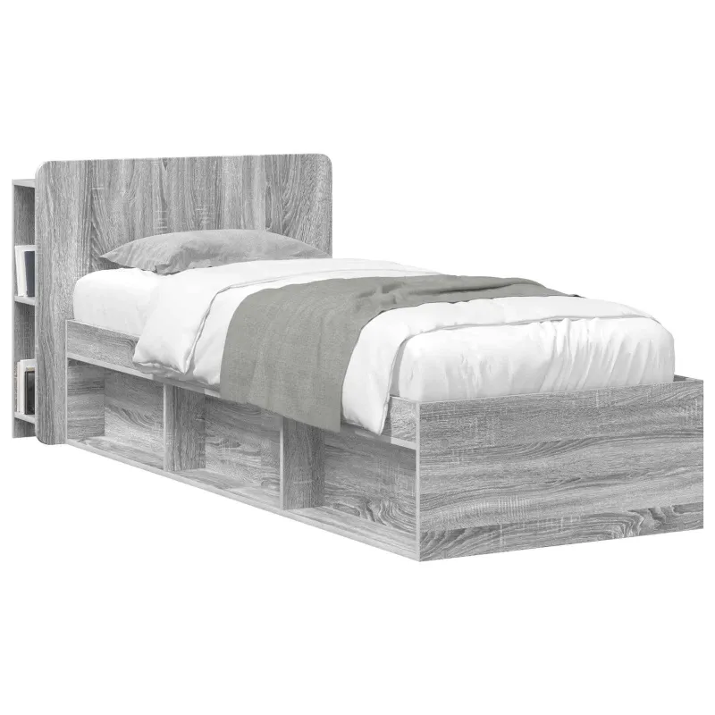 Galvūgalio spintelė Pilka sonoma ąžuolo Apdirbta mediena