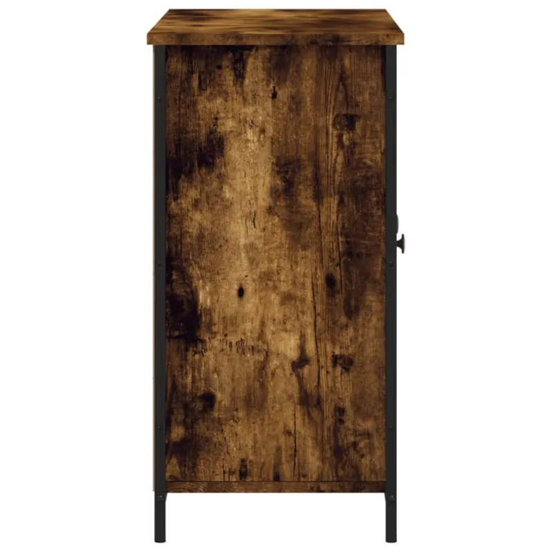 Šoninė spintelė, dūminio ąžuolo, 100x35x70cm, apdirbta mediena