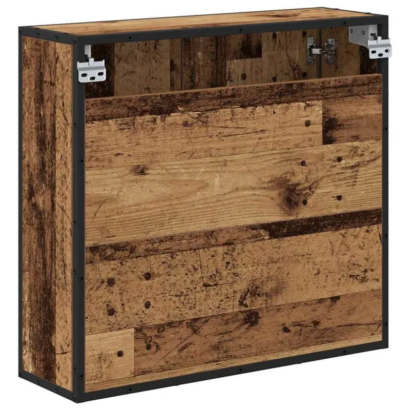 Sieninė lentyna su lentyna Senas medis 65 x 20 x 60 cm