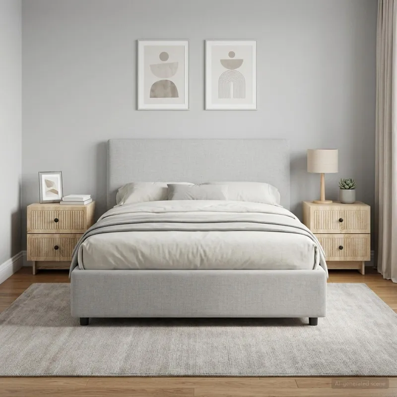 Šalia lovos spintelė 2 pcs Sonoma ąžuolas 43 x 34,5 x 47,5 cm