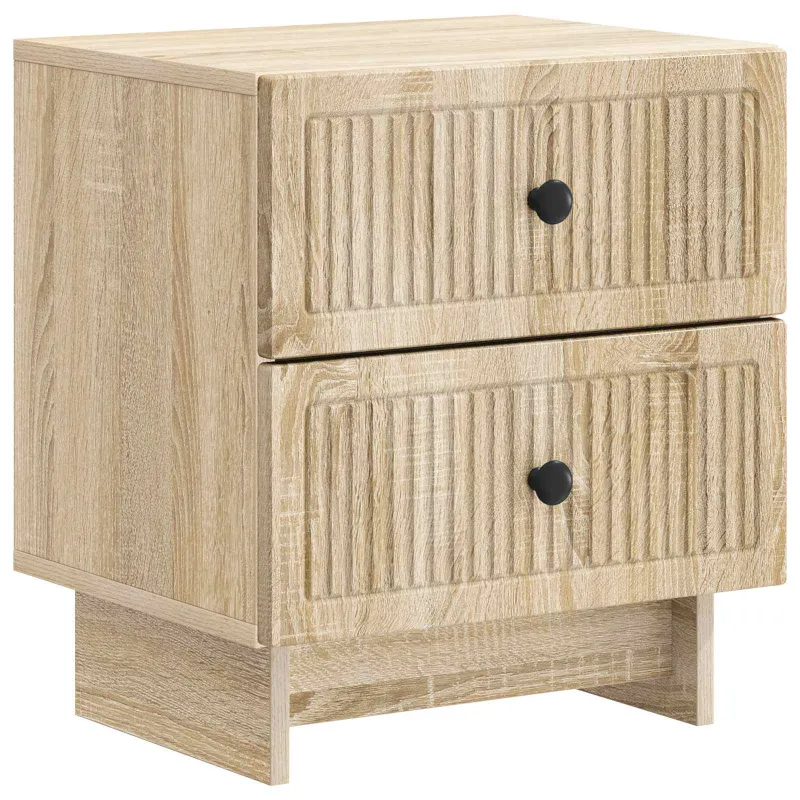 Šalia lovos spintelė 2 pcs Sonoma ąžuolas 43 x 34,5 x 47,5 cm