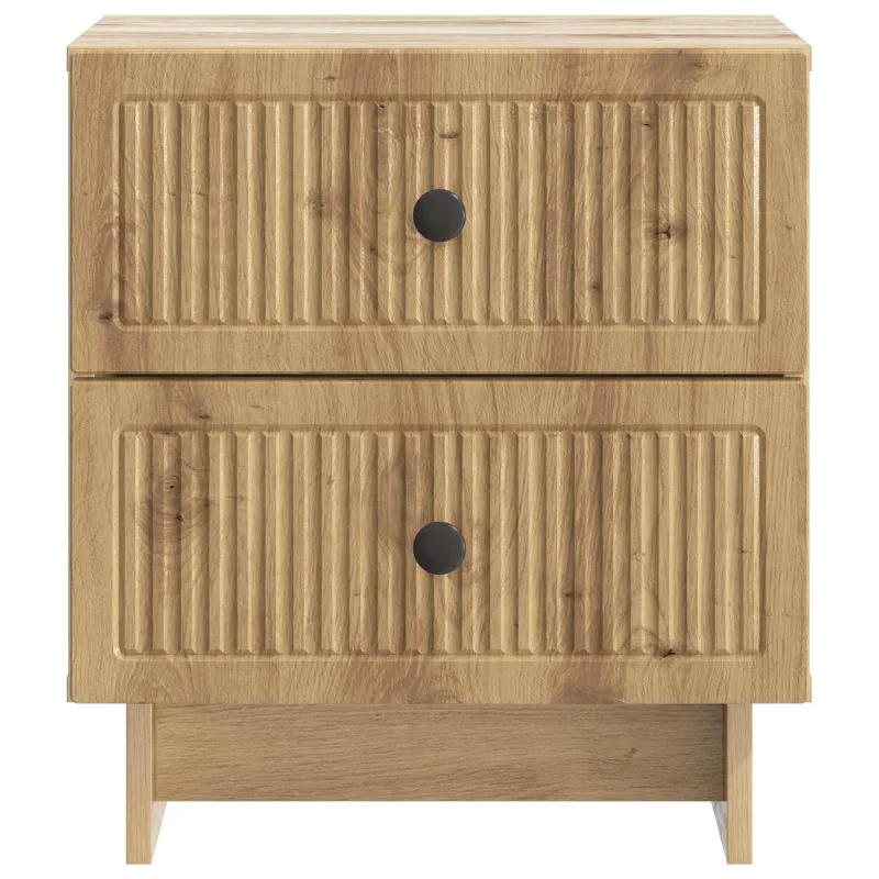 Šalia lovos spintelė 2 pcs Artisano ąžuolo 43 x 34,5 x 47,5 cm