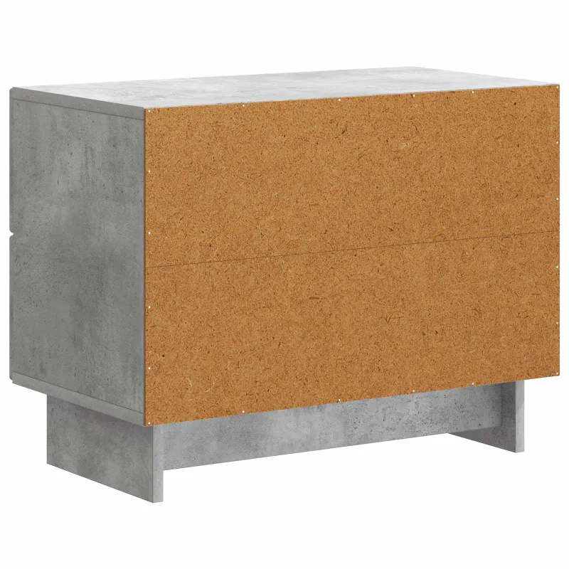Šalia lovos spintelė Betono pilka 62 x 34,5 x 47,5 cm