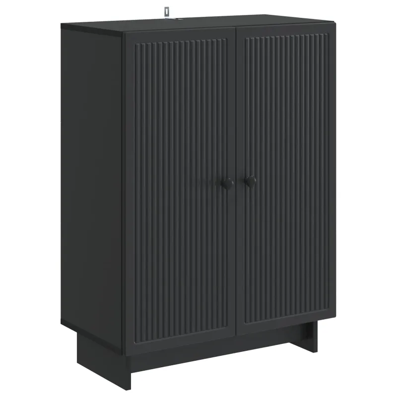 Kabalas Juoda 66 x 34,5 x 90 cm Apdirbta mediena