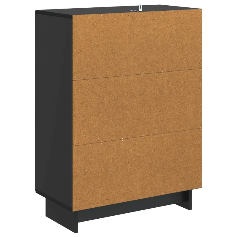 Kabalas Juoda 66 x 34,5 x 90 cm Apdirbta mediena