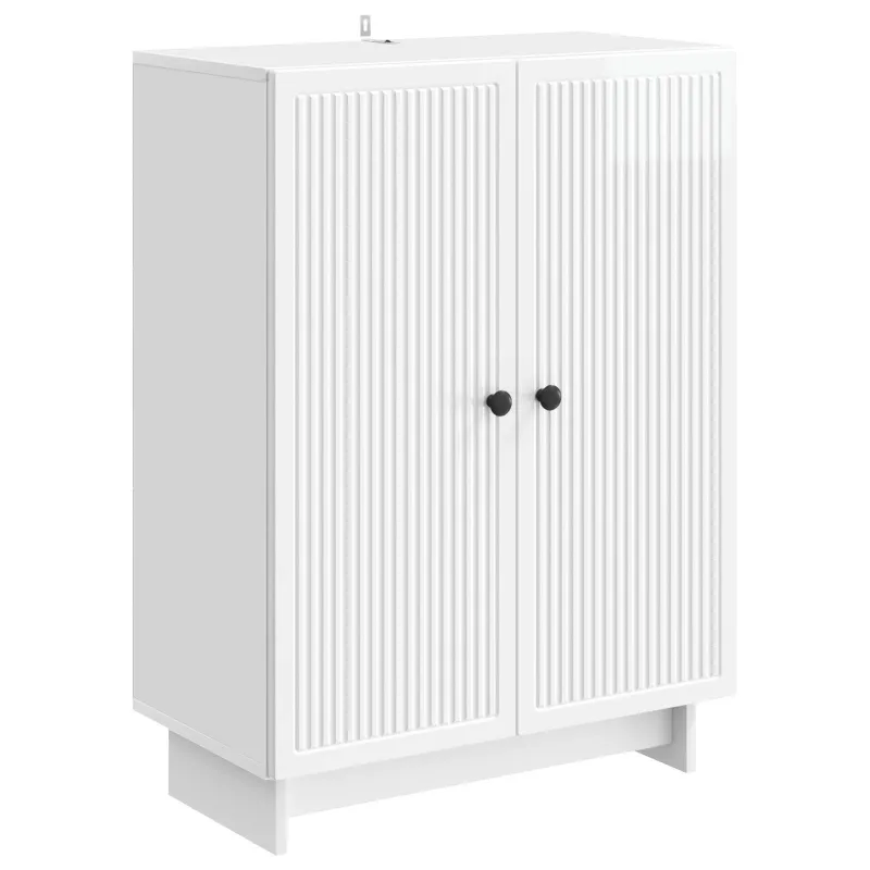 Kabalas Itin blizgi balta 66 x 34,5 x 90 cm Apdirbta mediena