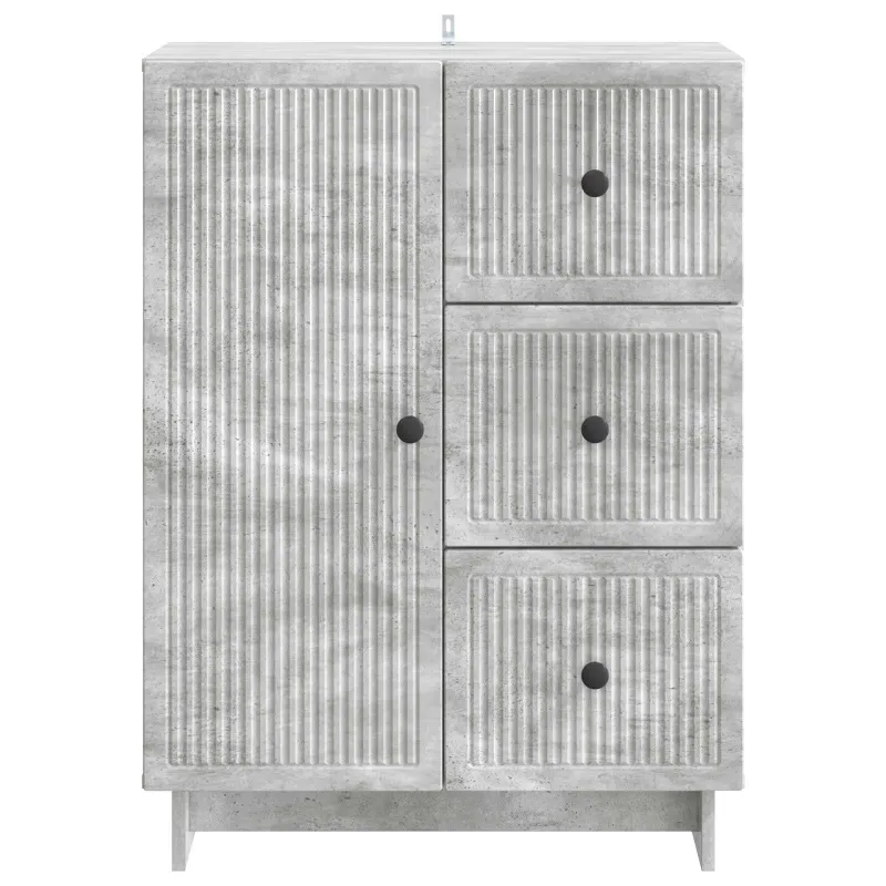 Kabalas Betono pilka 66 x 34,5 x 90 cm Apdirbta mediena