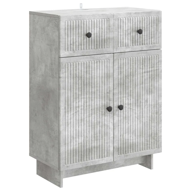 Kabalas Betono pilka 66 x 34,5 x 90 cm Apdirbta mediena
