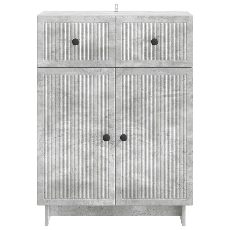 Kabalas Betono pilka 66 x 34,5 x 90 cm Apdirbta mediena