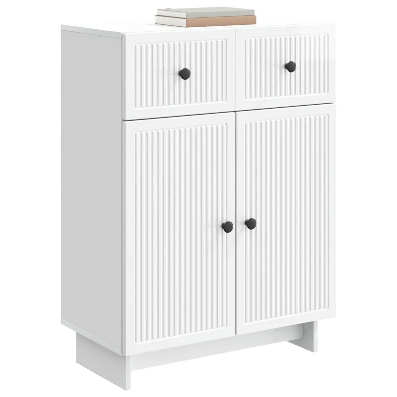 Kabalas Itin blizgi balta 66 x 34,5 x 90 cm Apdirbta mediena