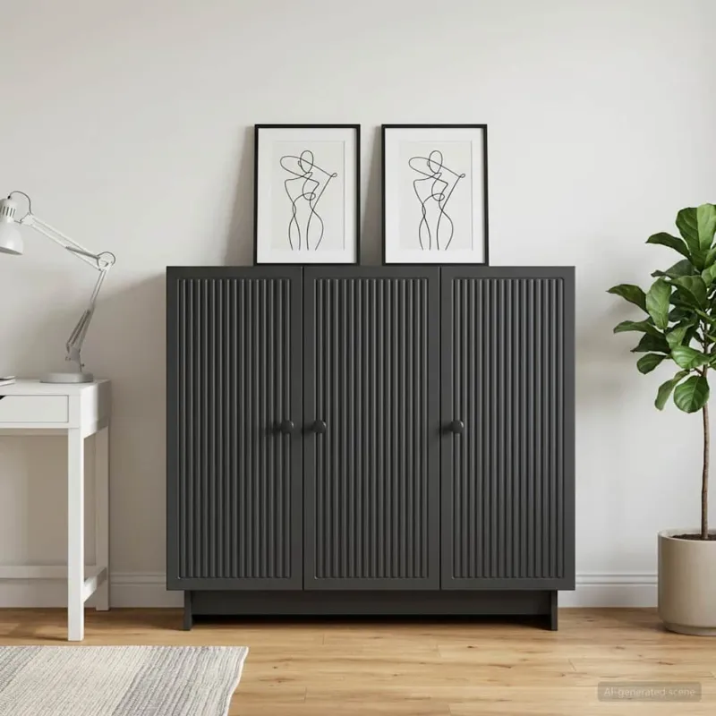 Kabalas Juoda 89 x 34,5 x 80 cm Apdirbta mediena