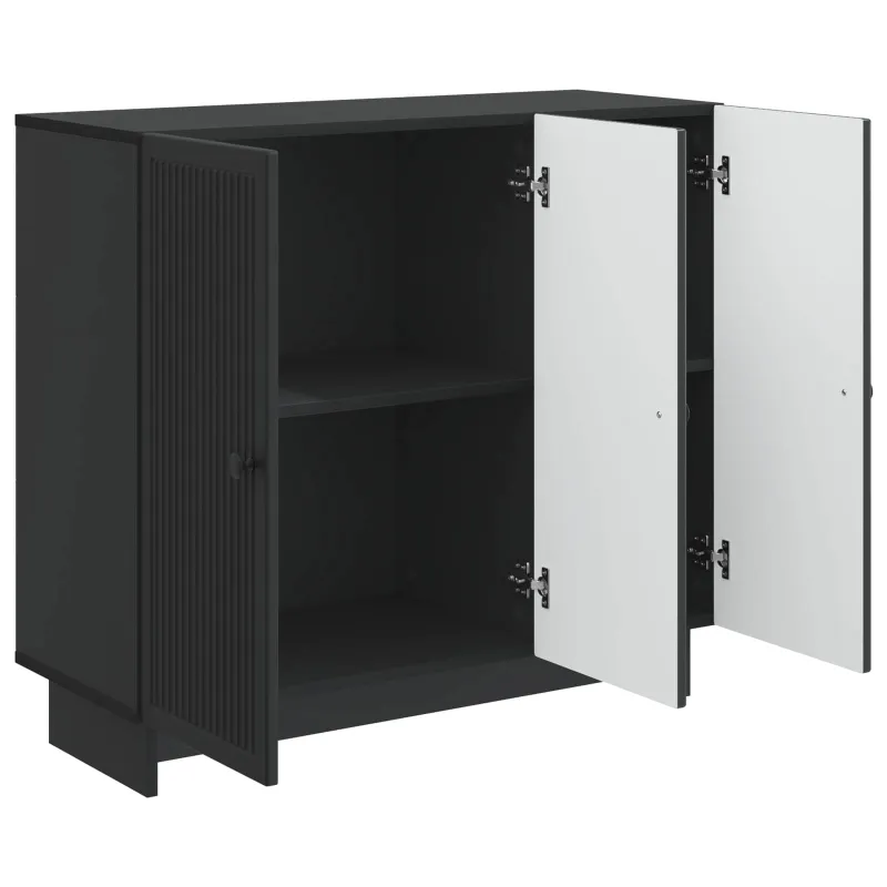 Kabalas Juoda 89 x 34,5 x 80 cm Apdirbta mediena