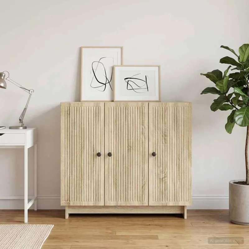 Kabalas Sonoma ąžuolas 89 x 34,5 x 80 cm Apdirbta mediena