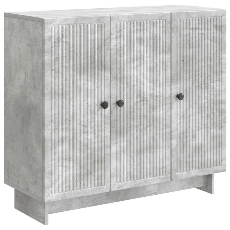 Kabalas Betono pilka 89 x 34,5 x 80 cm Apdirbta mediena